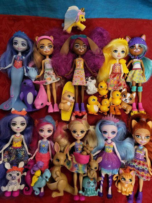 Ляльки Enchantimals Енчантімалс оригінал Mattel