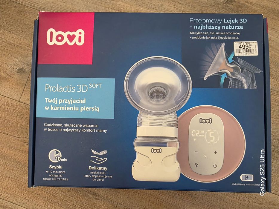 Laktator Lovi Prolactis 3d Soft elektryczny