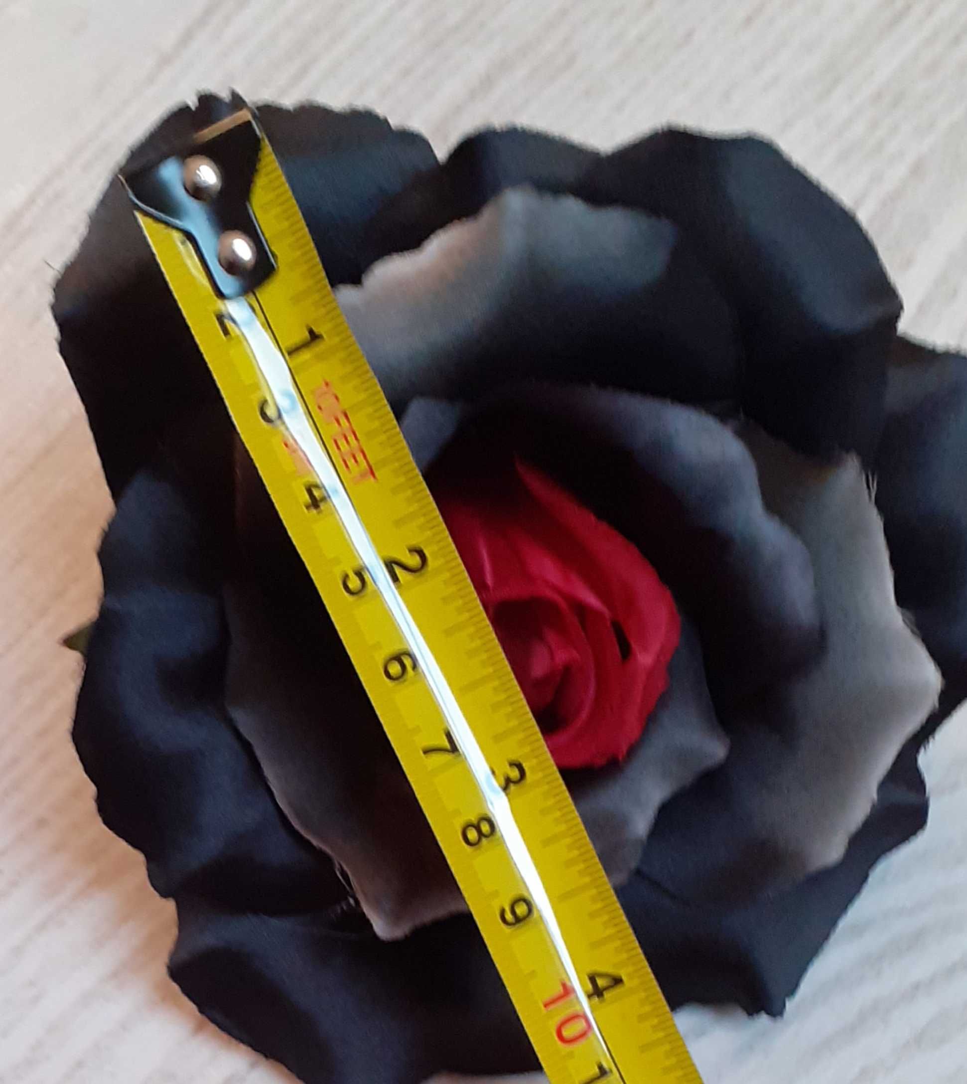 Róża czarna kwiat sztuczny