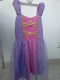 Vestido de Rapunzel - Carnaval - 120cm