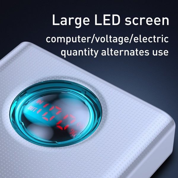 Power Bank Baseus AMBLIGHT 65W White