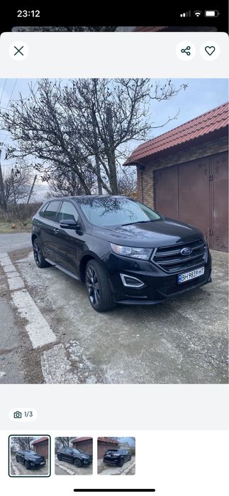 Линкольн золотой, красный,,FORD  EDGE  SPORT