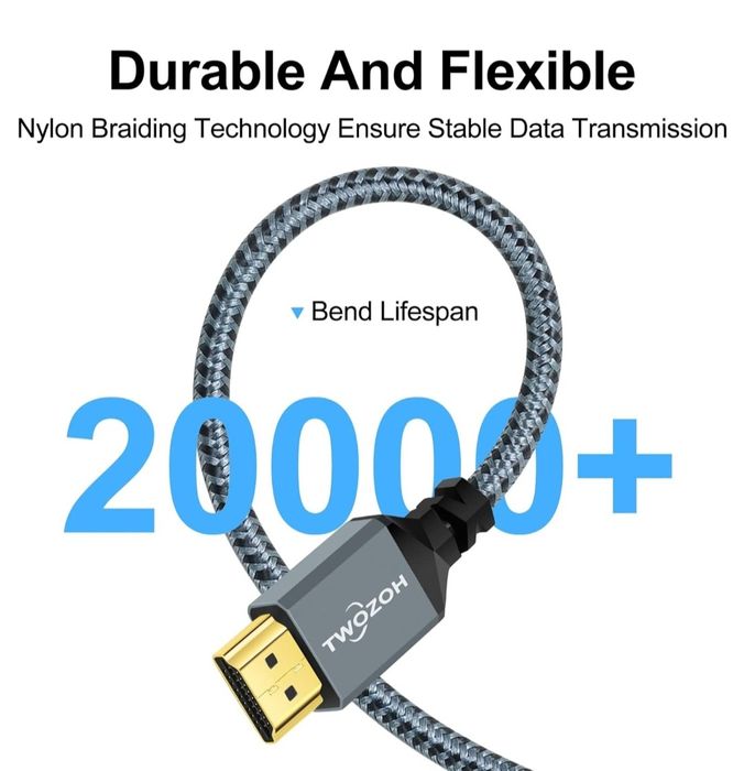 Kabel HDMI do VGA Twozoh o długości 1m