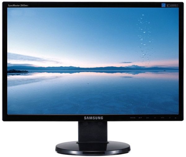 Samsung syncmaster 2043 bw +  системний блок