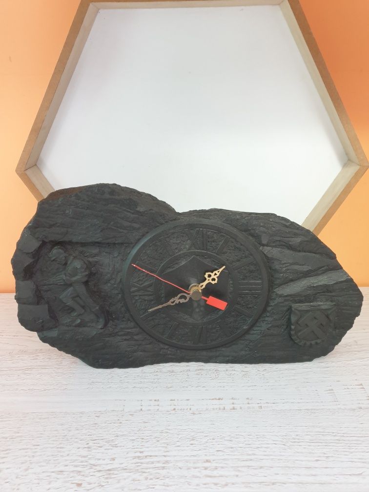 Kolekcjonerski Zegar z węgla Węgiel Bytom