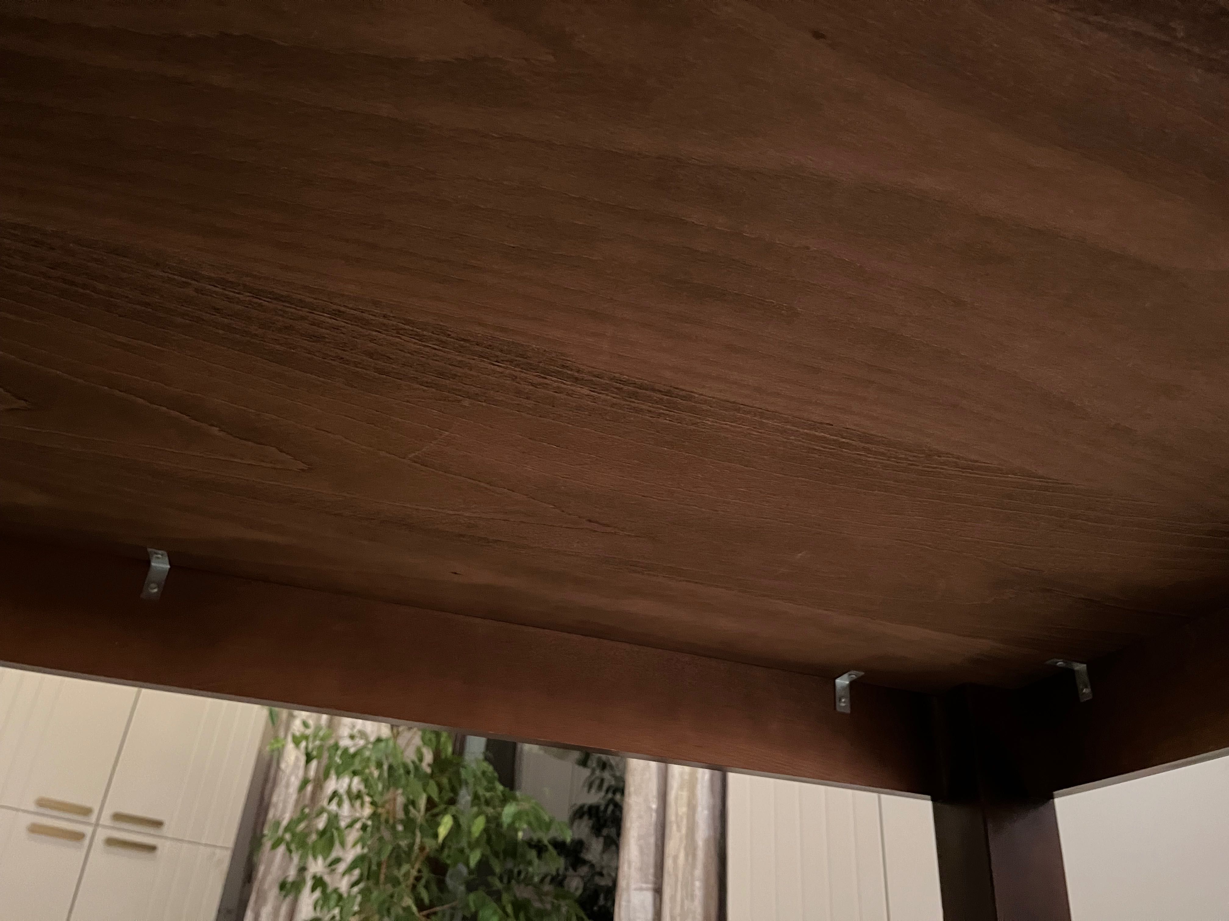 Duży stabilny stół drewniany 160 x 90