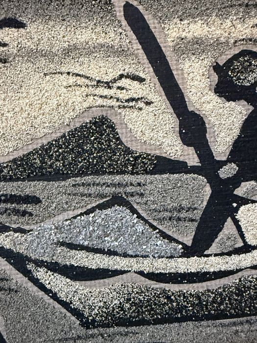 8 Quadros de Arte em Areia de Cabo Verde