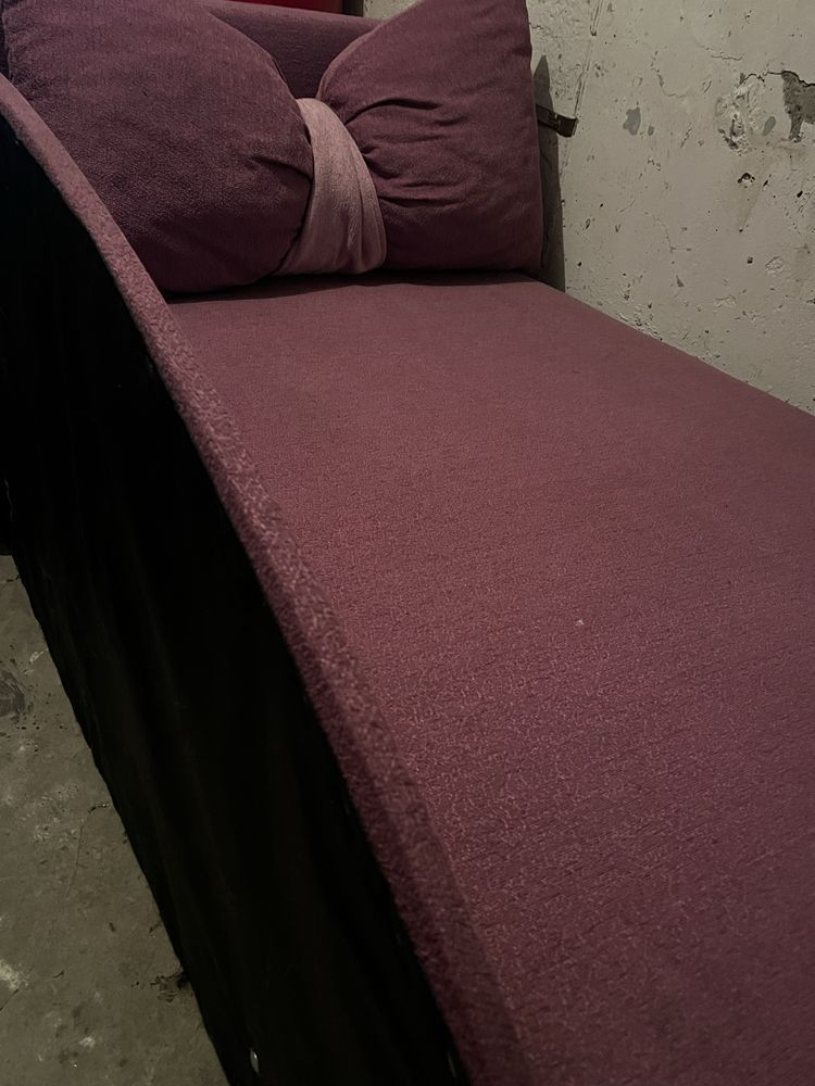 Sofa dziecieca kolor lila
