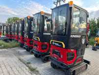 NOWA Minikoparka Kingway Yama H12K JOISTICKI Ramię SKR 3 ŁYŻKI 1200kg