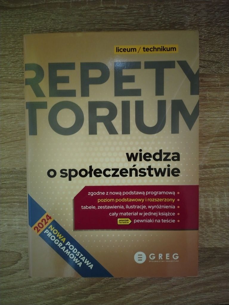 Repetytorium Wiedza o społeczeństwie