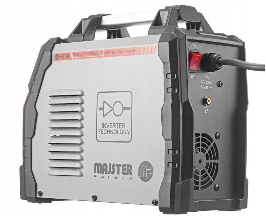 SPAWARKA Inwerterowa Polska MIG FLUX MMA TIG migomat 210A SYNERGIA