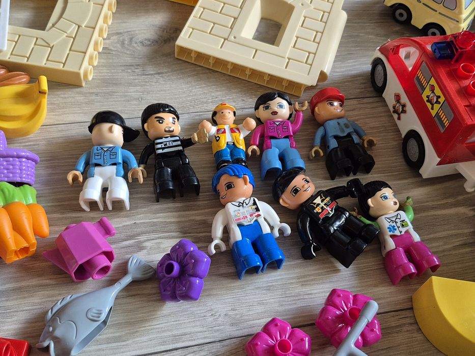 Конструктор JDLT 3 набори крупний, аналог Lego Duplo