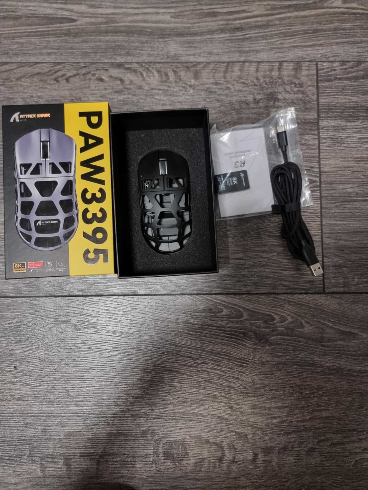 attack shark r3 paw3395