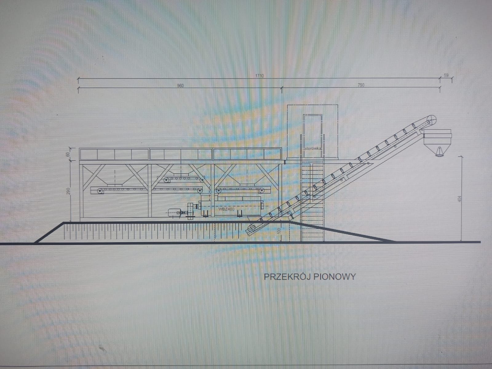 Wezel betoniarski dwuwalowy przestawny produkcja stabilizacji suchy