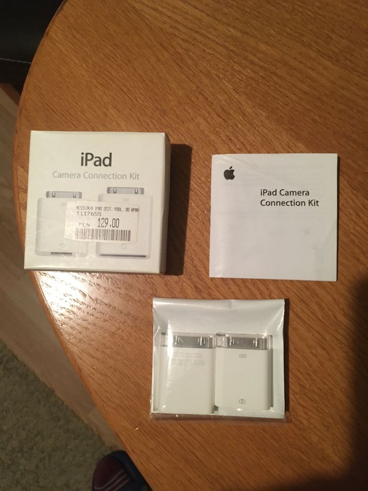 Zestaw do podłączenia aparatu Apple iPad Camera Connection Kit