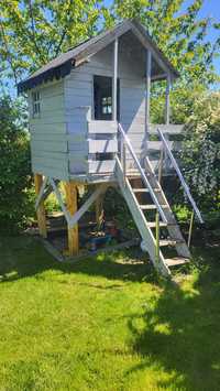 domek drewniany domek na drzewie domek dla dzieci
