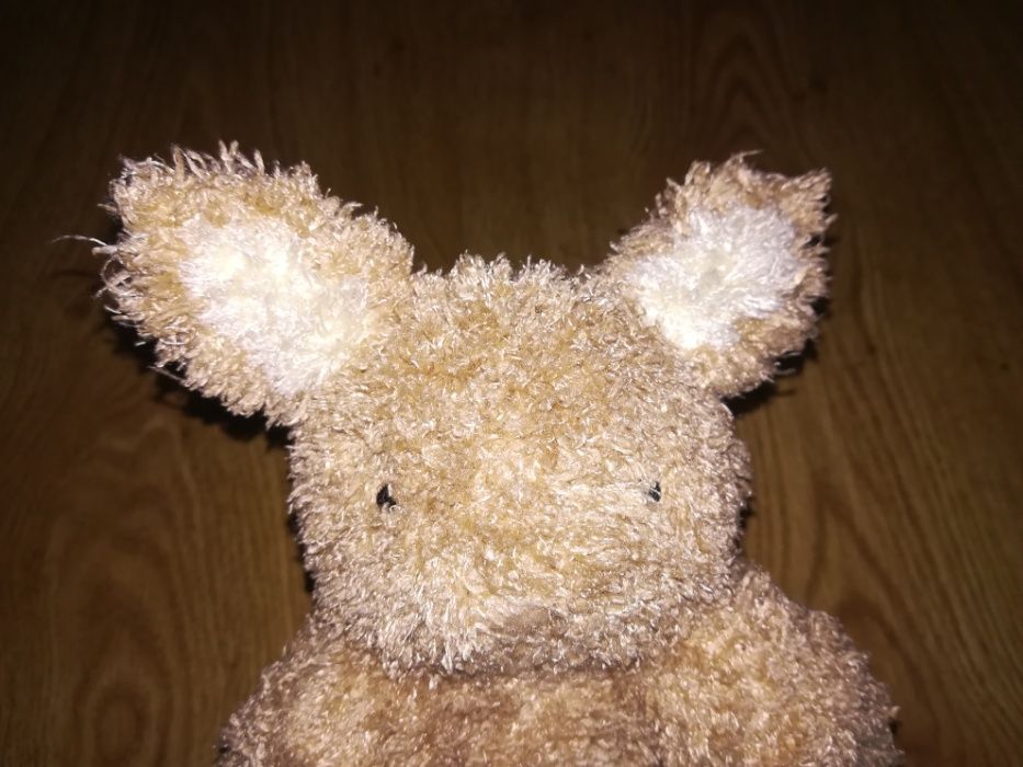 Coelhinho peluche com pano