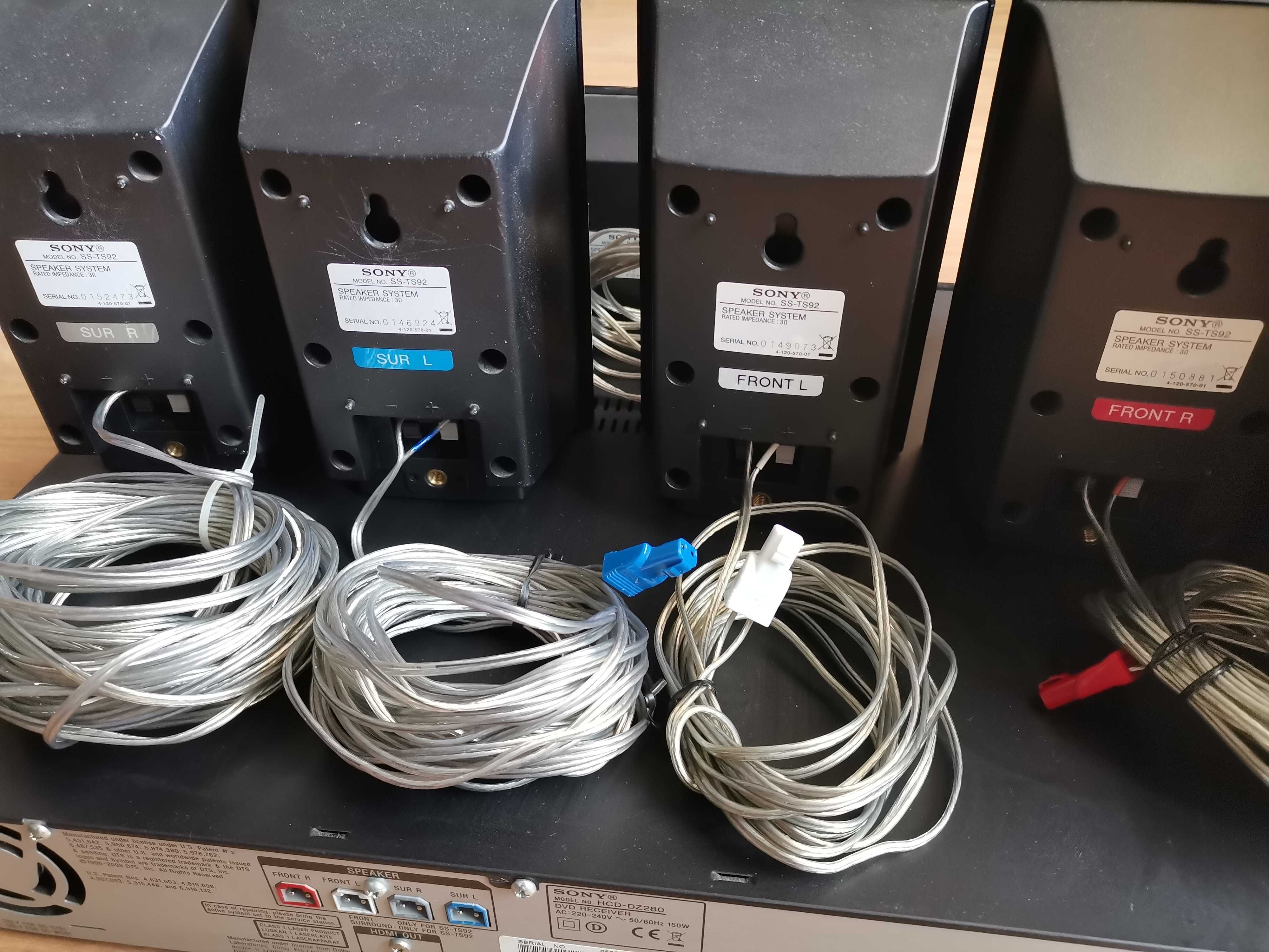 Aparelhagem DVD Sony Home Theatre System 5.1