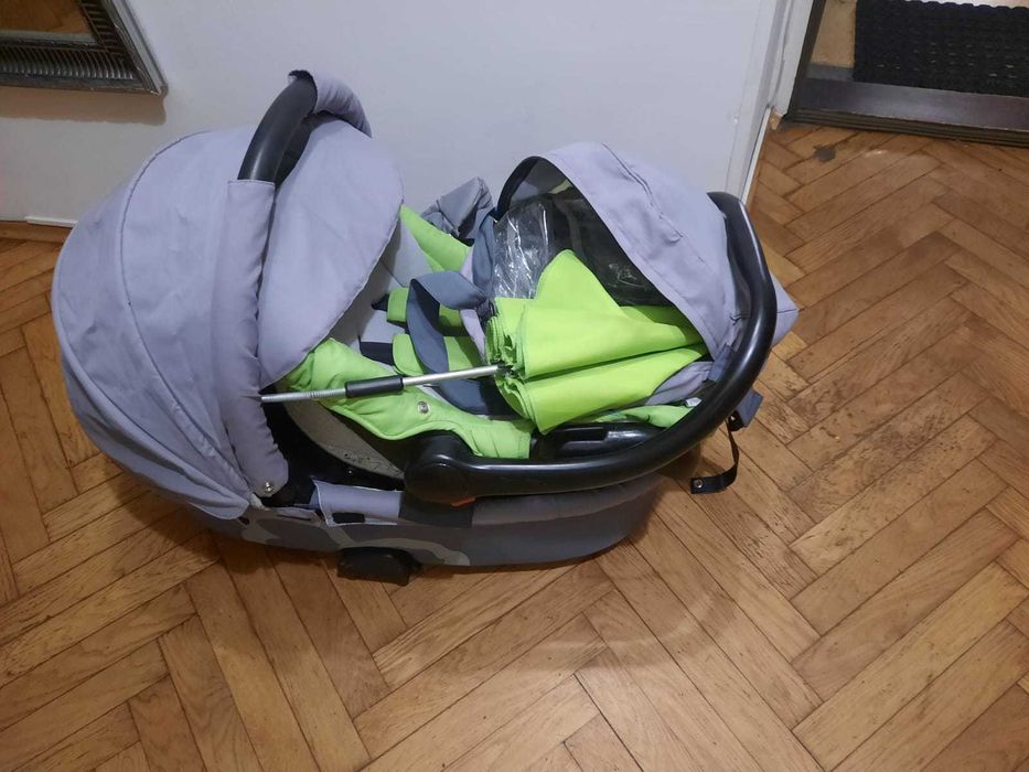 Wózek Baby Design 3w1, używany, centrum Krakowa