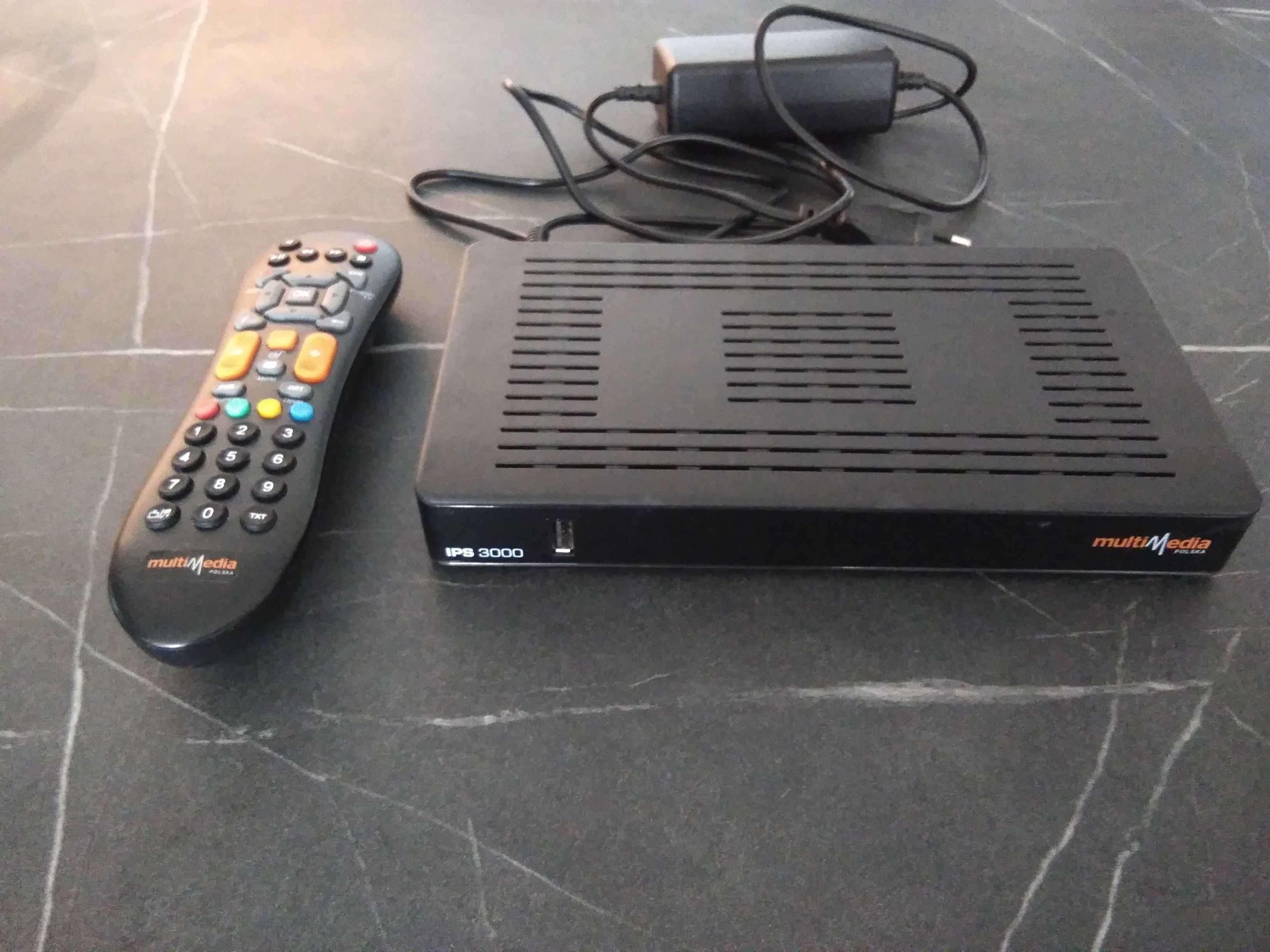 Dekoder Multimedia IPS 3000 telewizja cyfrowa