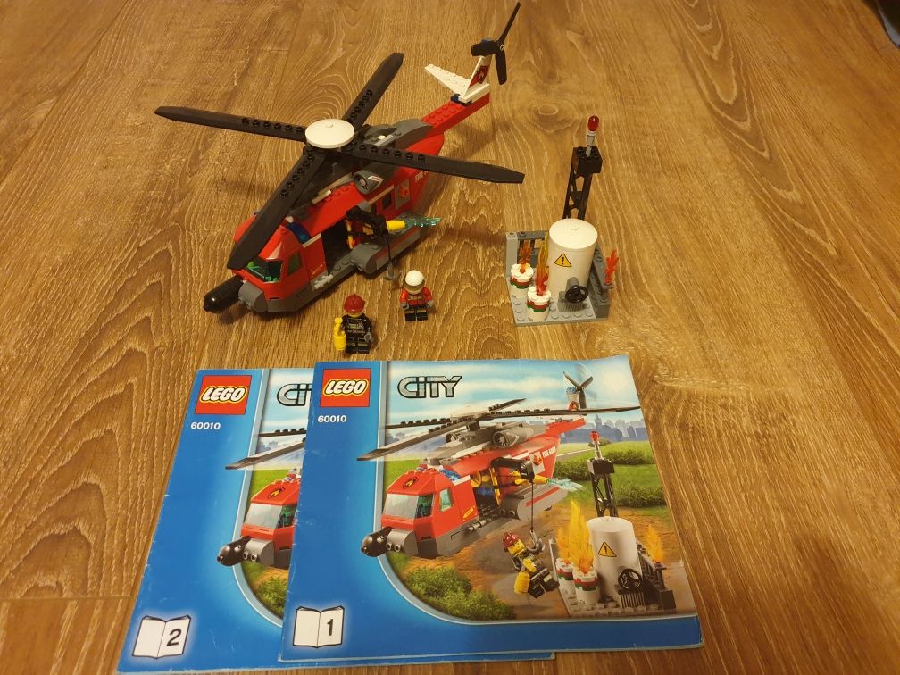 Lego City Helikopter Strażacki 60010