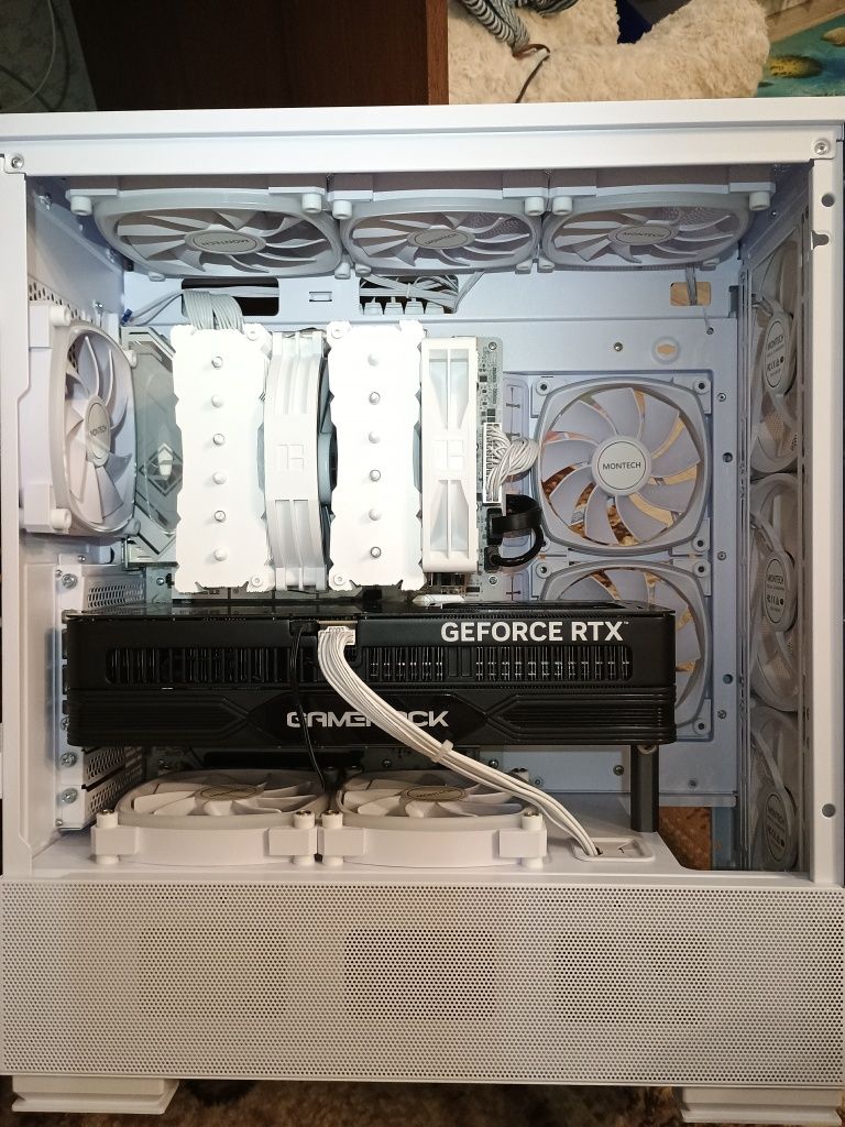 Ігровий ARGB ПК 2K-4K з RTX 5070Ti, Ryzen 7 7700, 48Gb DDR5 6400(2x24)