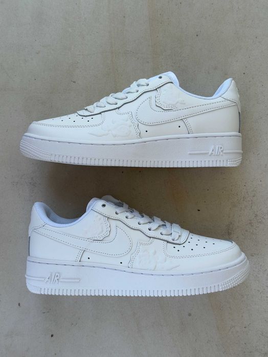 Кросівки Nike Air Force 1 White Roses premium