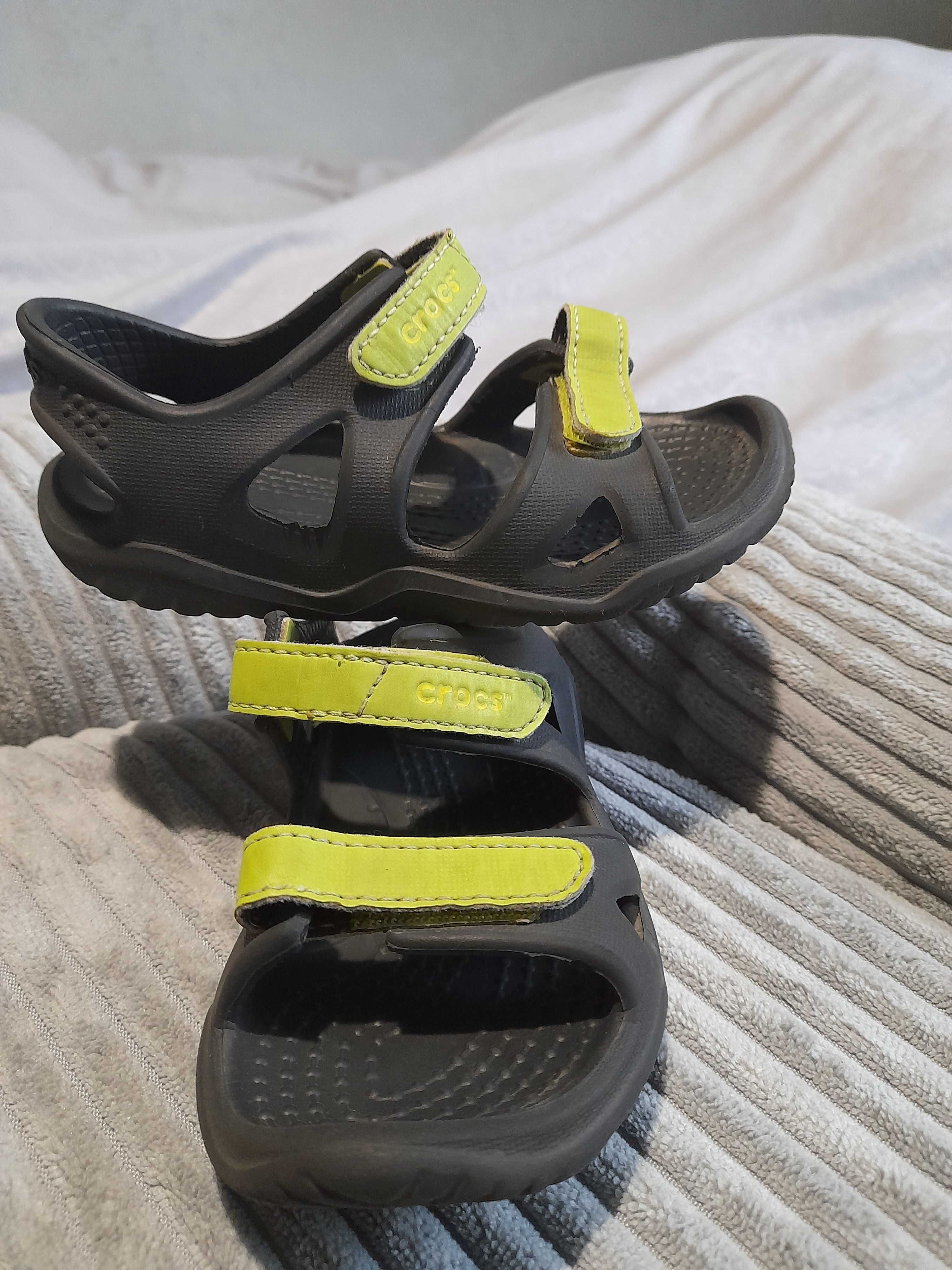 Crocs sandały sandałki r. C7 23  wew.  13,5 cm idealne