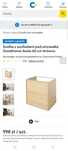 Szafka pod umywalke GoodHome Avela 60 cm