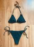 Bikini strój dwuczęściowy butelkowa zieleń