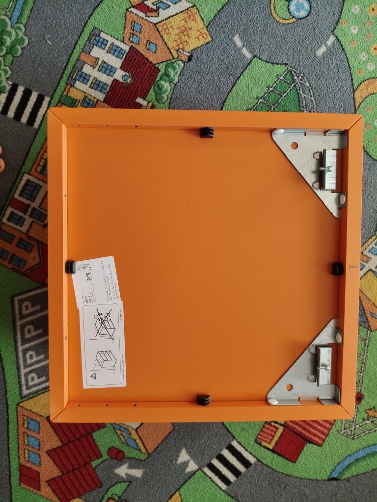 Szafka Eket Ikea pomarańczowa