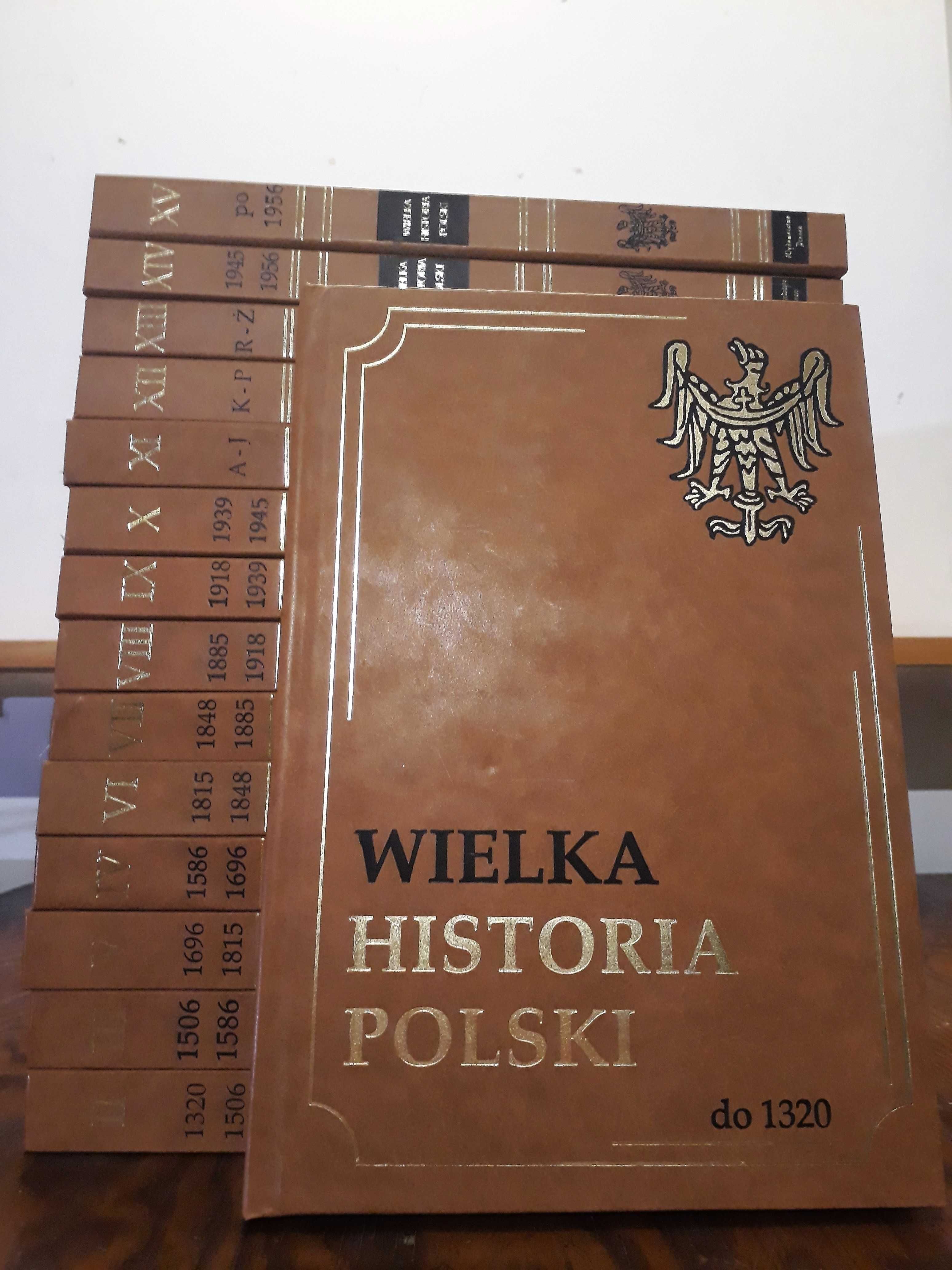 Wielka Historia Polski Pinnex tomy 1-15 komplet