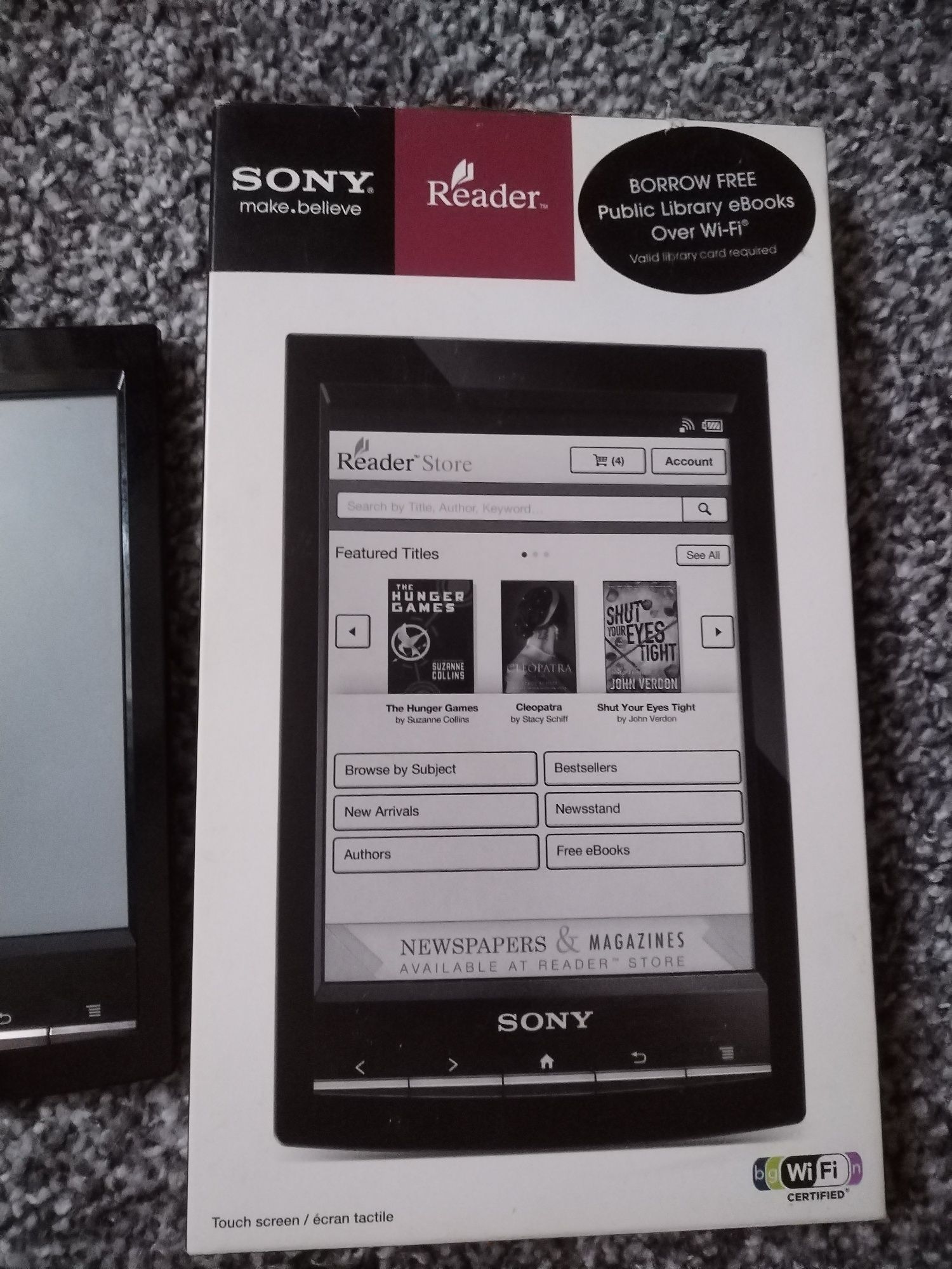 Електронна книга Sony Reader PRS-T1