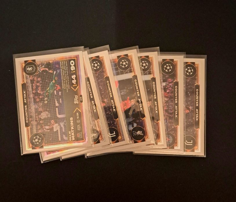 Cartas futebol topps