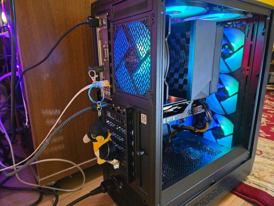 Ігровий ПК RTX 4060/i5-12400F/DDR5 32G RGB/SSD 512G M2+1T/RGB/Wi-Fi 6E