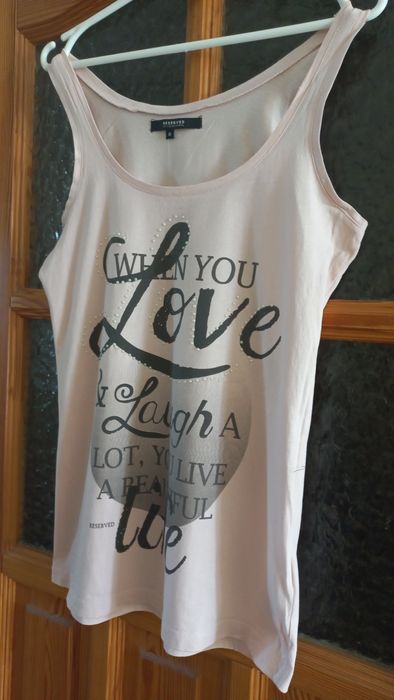 RESERVED-nowa koszulka/bokserka, roz. M/S