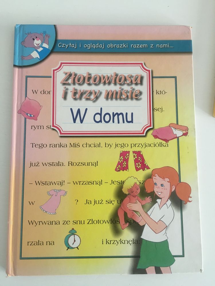 Zestaw 3 ksiażek dla dzieci bajki