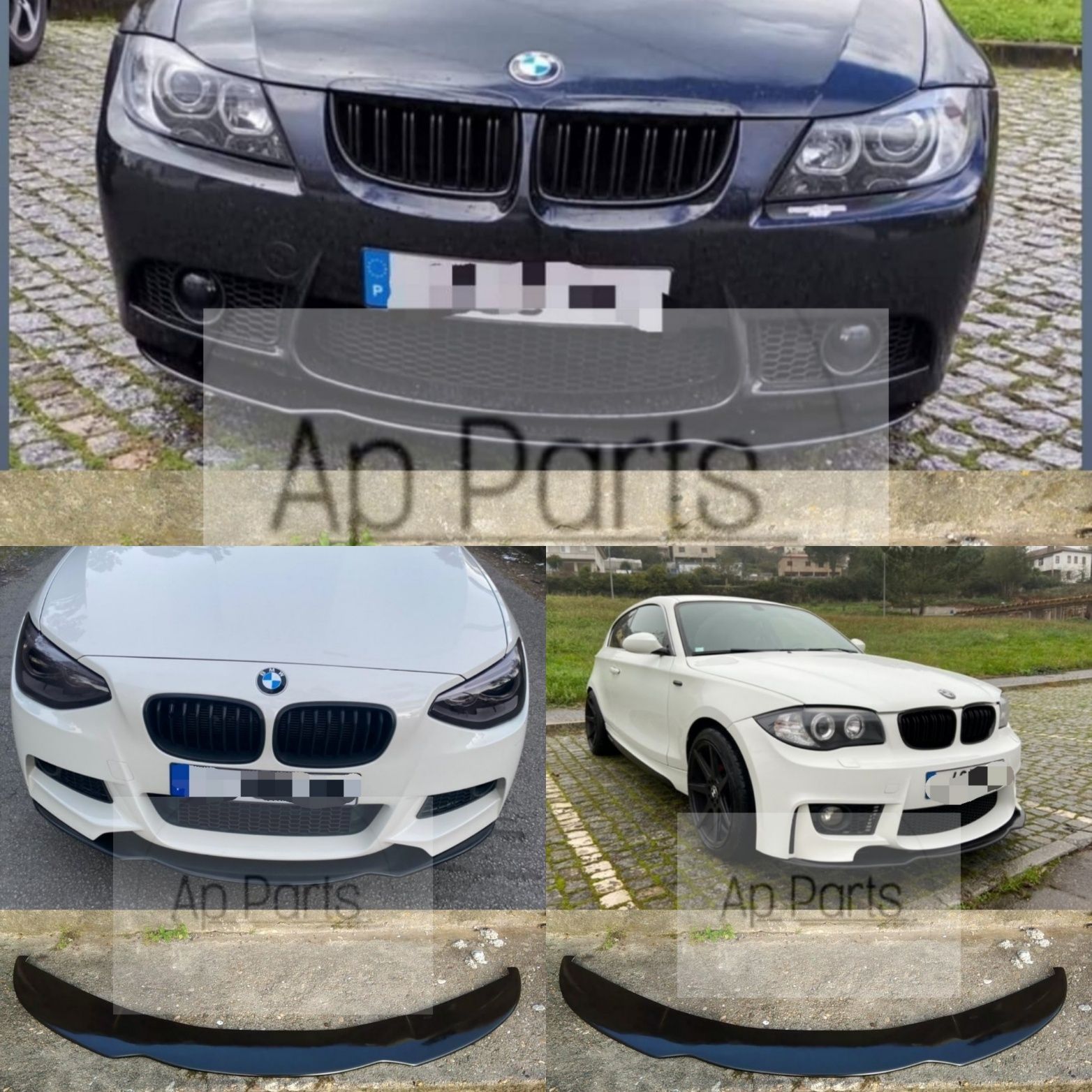 Bmw Lip Aba frontal 1m m3 gts  F20 E87 E88 e90 e91 F22 e92 e46