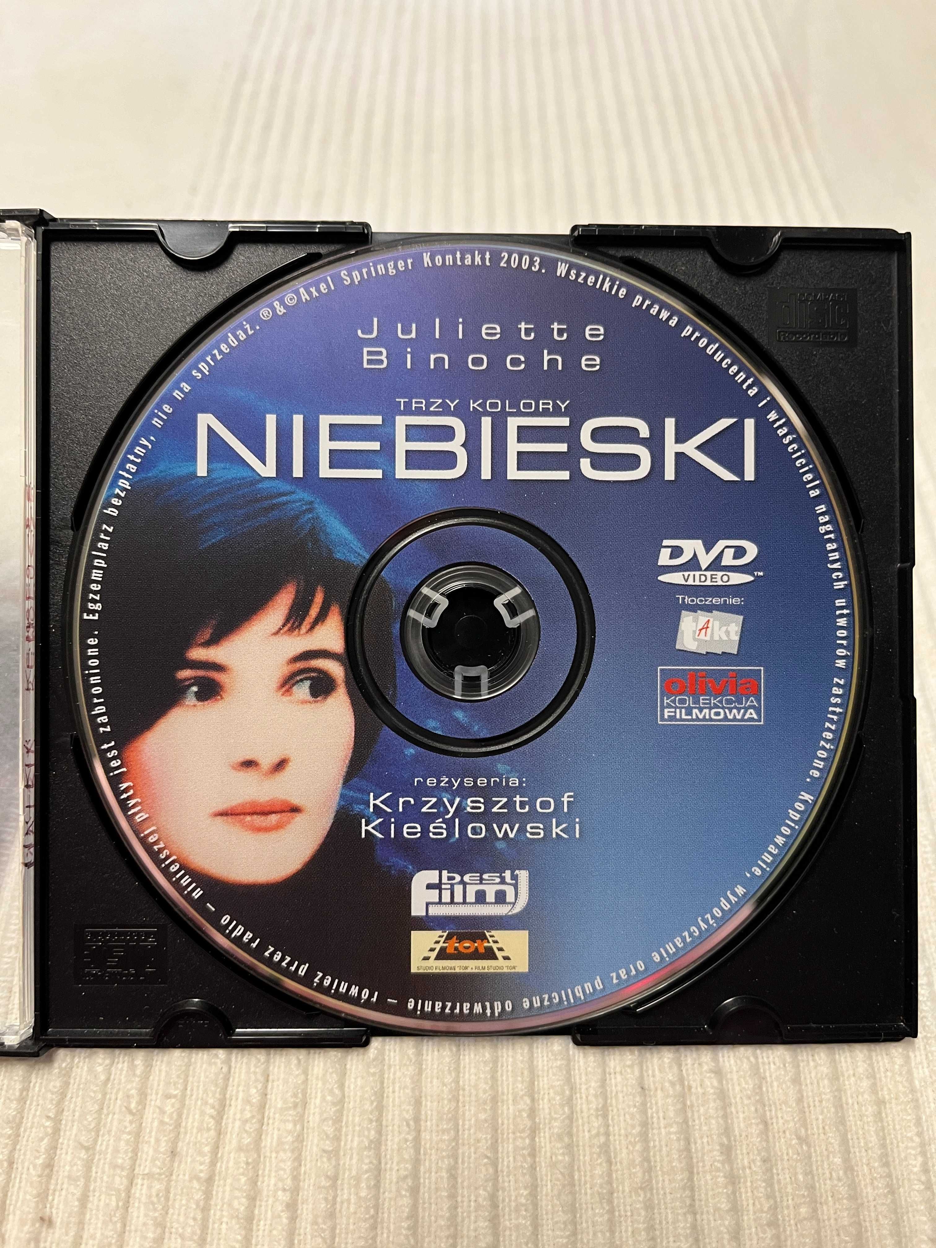 Trzy kolory NIEBIESKI film DVD 1993 Krzysztof Kieślowski kino movie