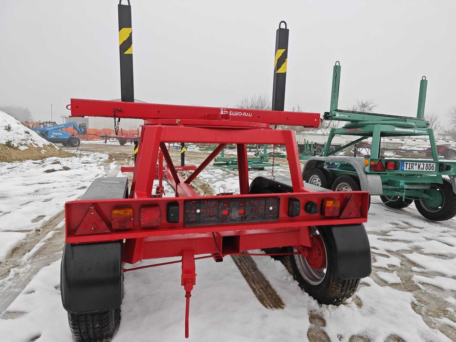 Przyczepa dłużycowa dłużyca Auwarter NL2,7T do stali drutu słupów A/13