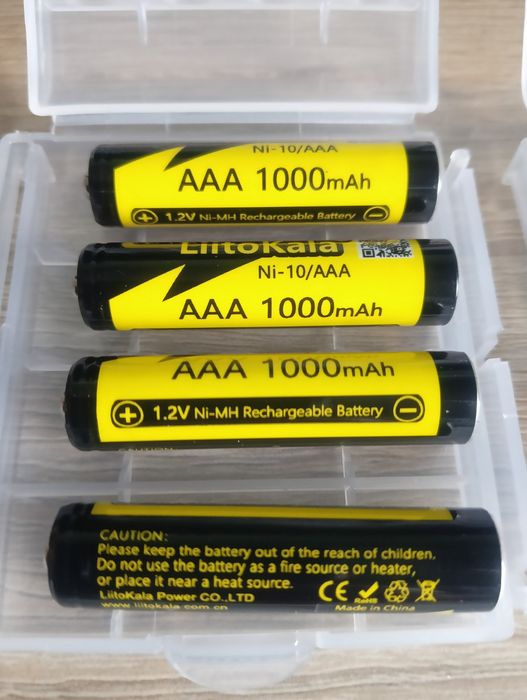 Акумуляторна батарейка акумулятор LiitoKala ААА