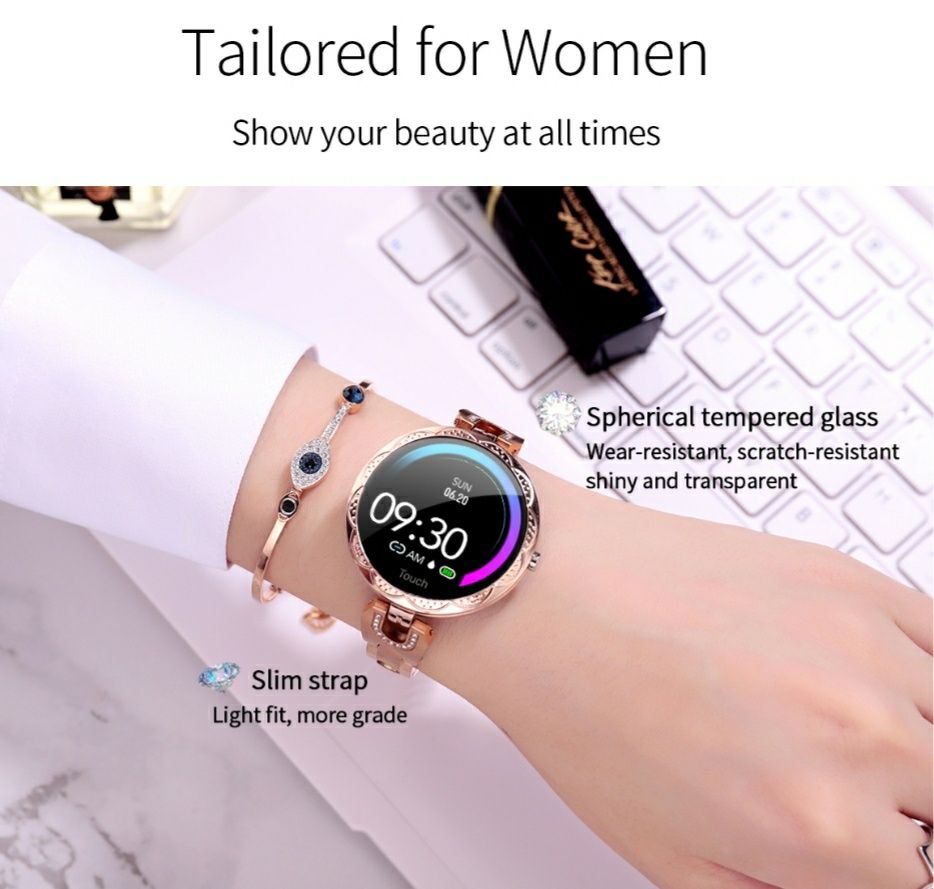 Damski Smartwatch Elegancja i Styl Sklep Gwarancja