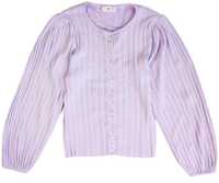 MNG | sweter bufiaste rękawy liliowy L
