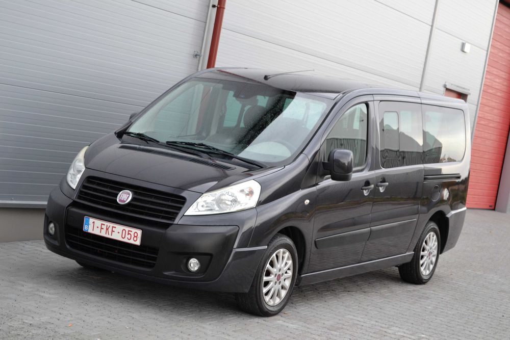 Fiat Scudo 2.0JTD 128KM**LONG**8-osobowy**Skóra**Navi**Czujniki park.