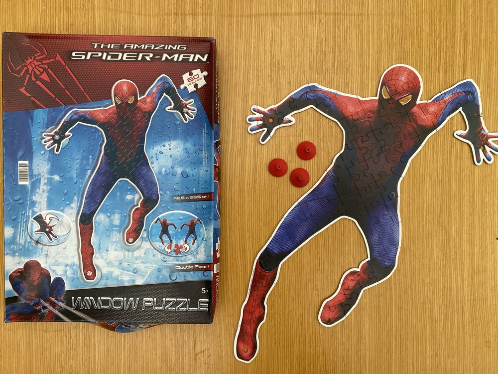 Puzzle Homem Aranha duas faces Spider Man
