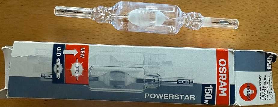 Projetor idodetos metálicos 150w branco (12 un)