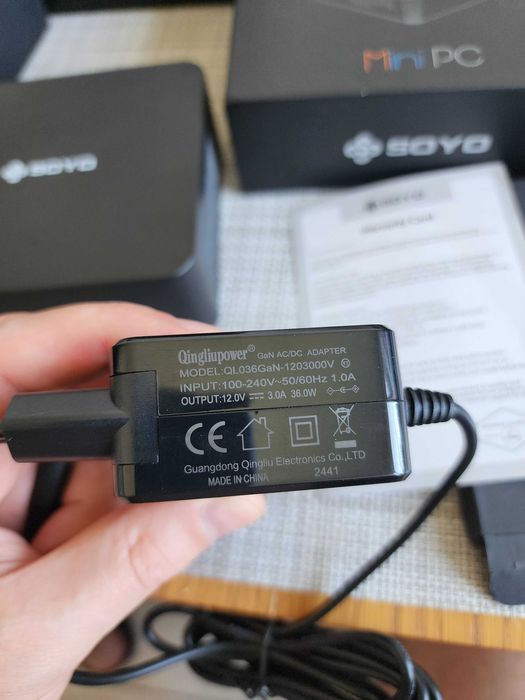 Міні ПК (MINI PC) SOYO M2 PLUS  16GB/512GB SSD intel N100 12th Gen