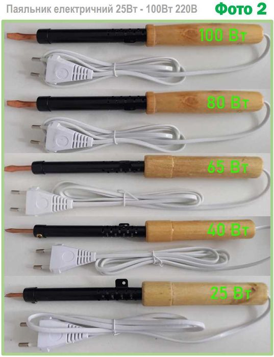 Паяльник 220V 25 Вт-200  Вт