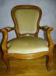 Fotel w stylu biedermeier (Ludwik XVI)