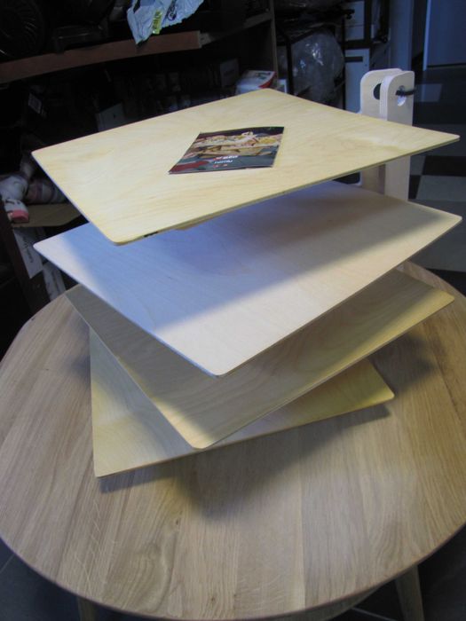 Tace do serwowania deski naturalne drewno Elio by Homly